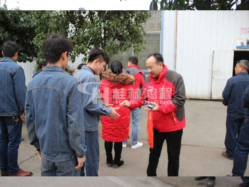 桂林MILE米乐磨粉机2018开工大吉